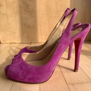 Christian Louboutin slingback 120mm